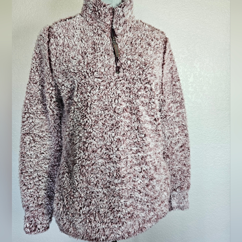 Weatherproof Vintage Deep Pink/ Purple Fuzzy Sherpa Size Small